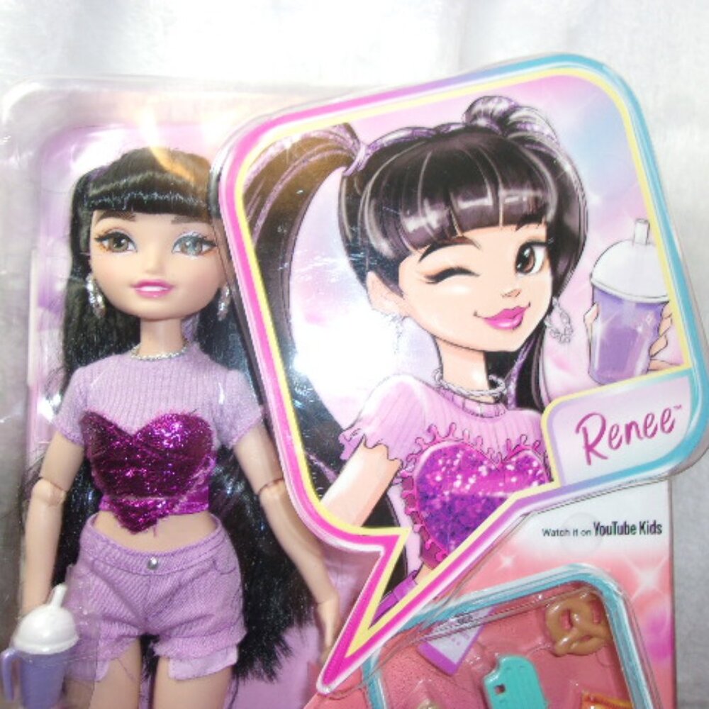 T-159 NEW IN PACKAGE BARBIE DREAM BESTIES RENEE DOLL W/ACCESSORIES - Picture 3 of 13